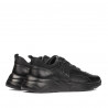 Herrensportschuhe 931m schwarz