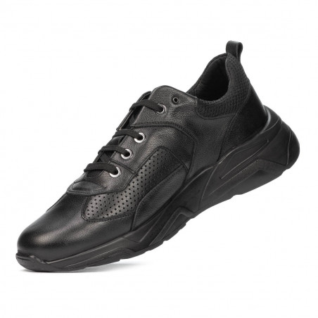 Herrensportschuhe 931m schwarz