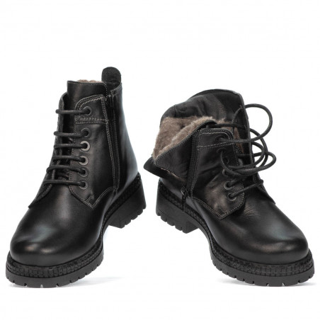 Damenstiefeletten 3360 schwarz