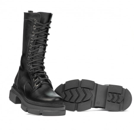 Damen Stiefeletten 3361 schwarz