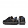 Kleinkinderschuhe 70-1c schwarz kombiniert