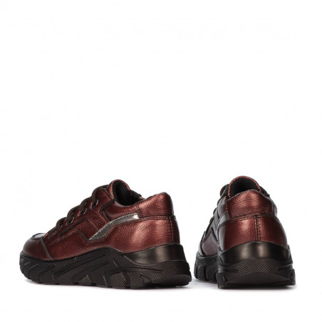 Kleinkinderschuhe 72c bordeaux perlglanz