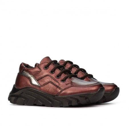 Kleinkinderschuhe 72c bordeaux perlglanz