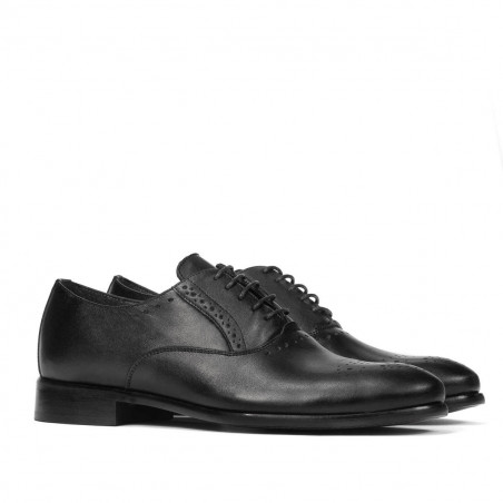 Elegante Herrenschuhe 932m schwarz