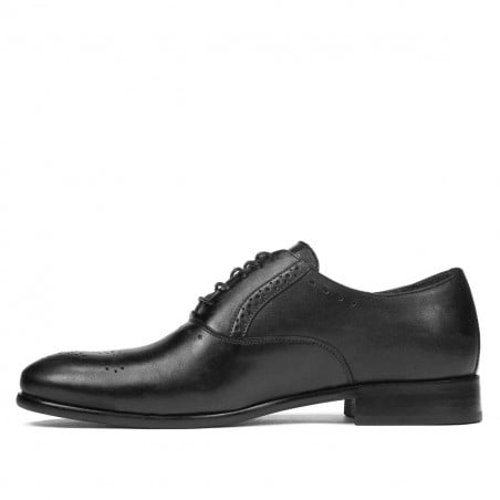 Elegante Herrenschuhe 932m schwarz