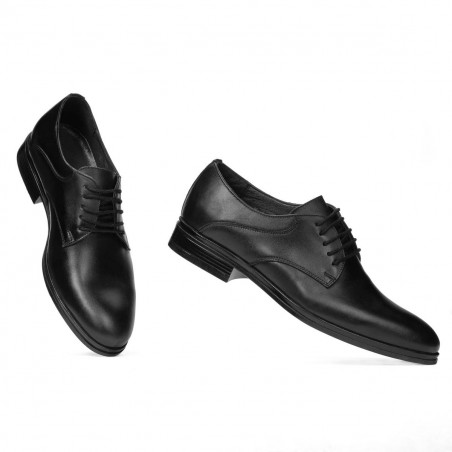 Elegante Herrenschuhe 933 schwarz