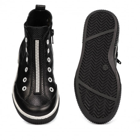 Kinderstiefel 3123 schwarz