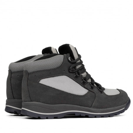 Jugendstiefel 4008 grau kombiniert