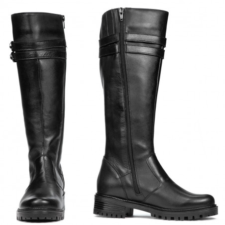 Damenstiefel 3363 schwarz