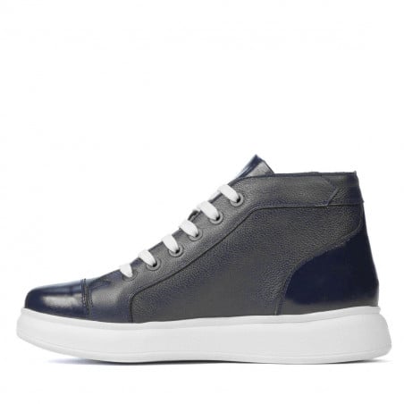 Herrenstiefel 4125 kombiniert indigo