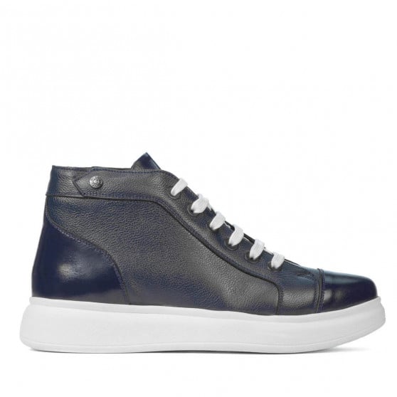 Herrenstiefel 4125 kombiniert indigo Herrenstiefel 4125 kombiniert indigo