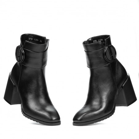 Damenstiefel 1184 schwarz