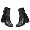 Damenstiefel 1184 schwarz
