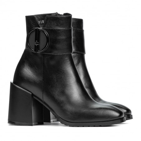 Damenstiefel 1184 schwarz