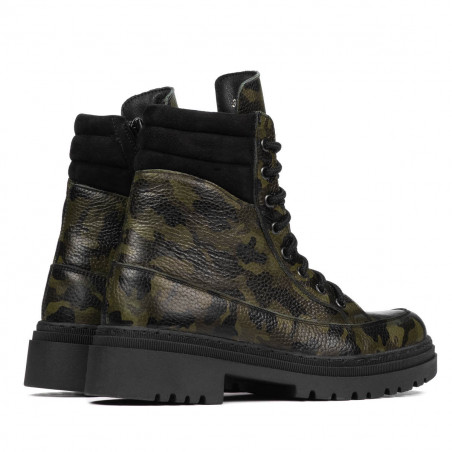 Damenstiefel 3362 khaki Camouflage