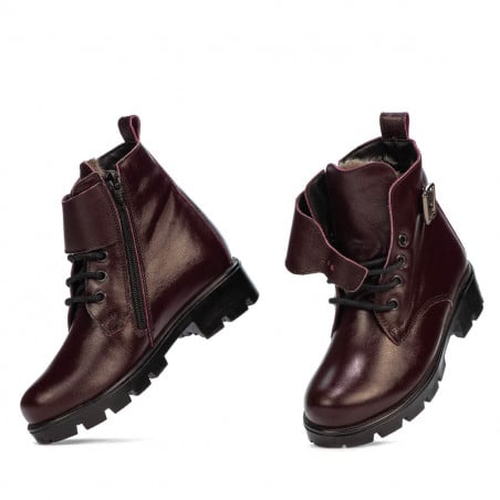 Kleine Kinderschuhe 106c Bordeaux