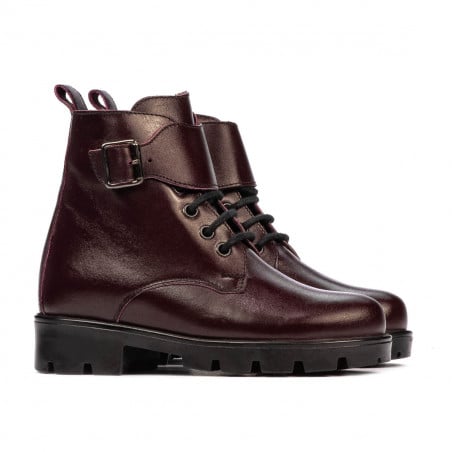 Kleine Kinderschuhe 106c Bordeaux
