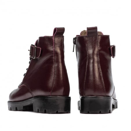 Kleine Kinderschuhe 106c Bordeaux