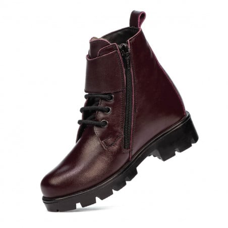 Kleine Kinderschuhe 106c Bordeaux