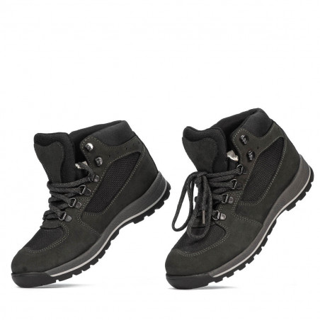 Jugendstiefel 4008 schwarz kombiniert
