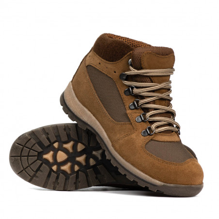 Jugendstiefel 4008 braun kombiniert