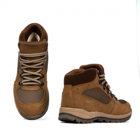Jugendstiefel 4008 braun kombiniert