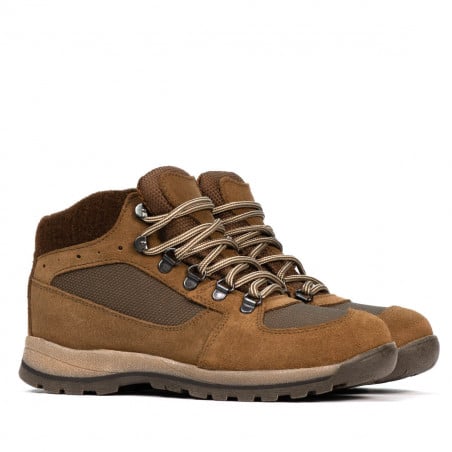 Jugendstiefel 4008 braun kombiniert