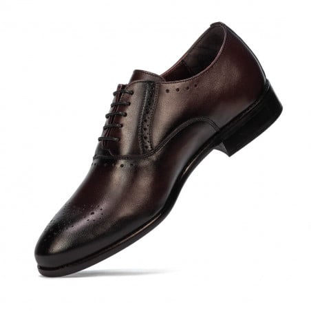 Elegante Herrenschuhe 932m in Bordeaux