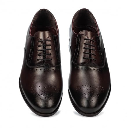 Elegante Herrenschuhe 932m in Bordeaux