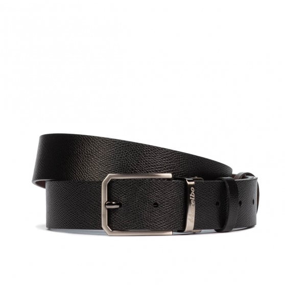 Herren Gürtel 54b zweifarbig biz schwarz+braun Herren Gürtel 54b zweifarbig biz schwarz+braun