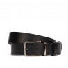 Herren Gürtel 54b zweifarbig biz schwarz+braun