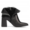 Damenstiefel 1186 schwarz