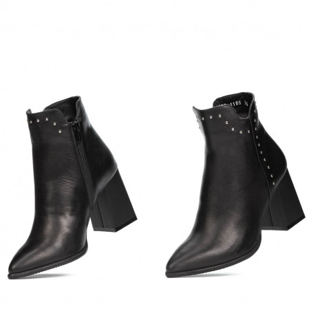 Damenstiefel 1186 schwarz