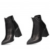 Damenstiefel 1186 schwarz