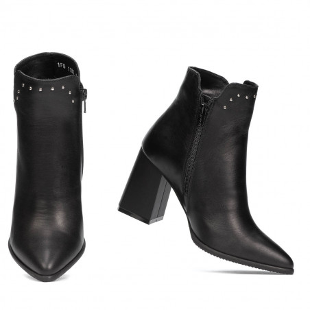 Damenstiefel 1186 schwarz