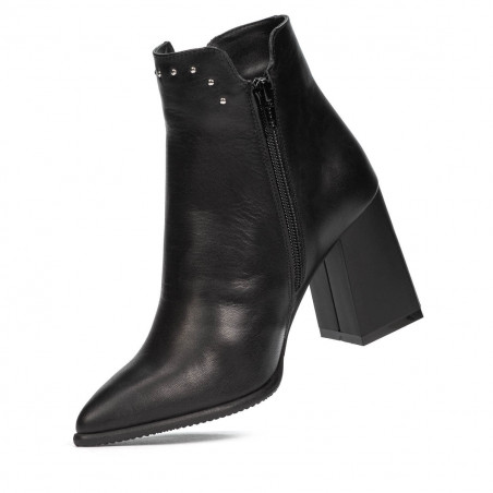Damenstiefel 1186 schwarz