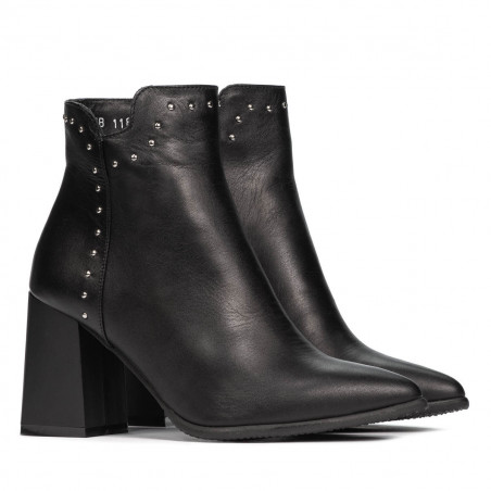 Damenstiefel 1186 schwarz