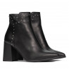 Damenstiefel 1186 schwarz