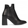 Damenstiefel 1186 schwarz