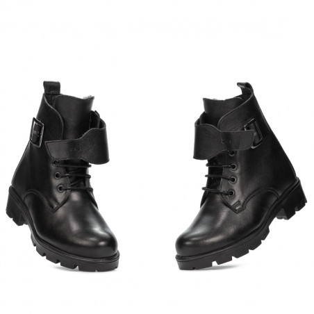 Kinderstiefel 3025 schwarz