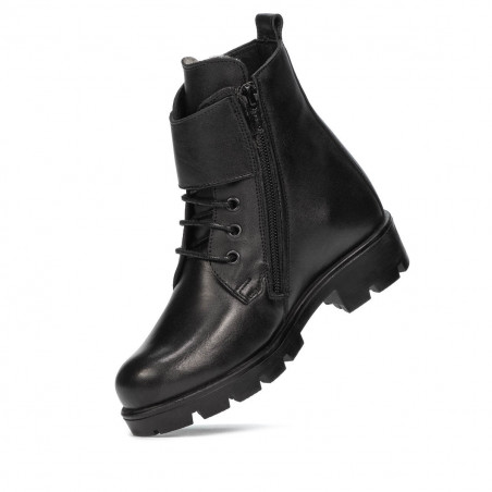 Kinderstiefel 3025 schwarz