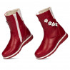 Kleinkinderstiefel 107c rot kombiniert