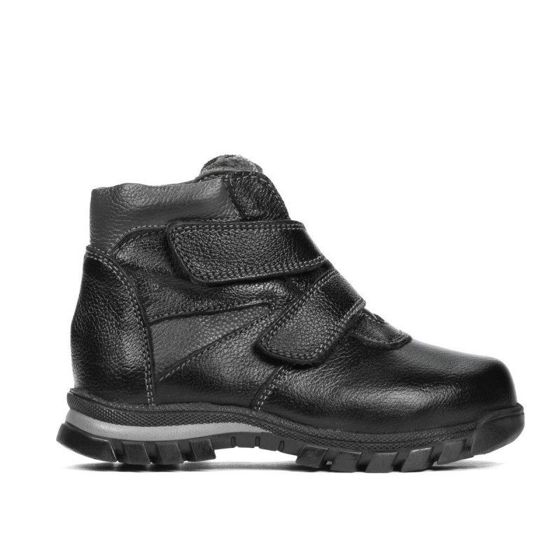 Kleine Kinderschuhe 105c schwarz kombiniert