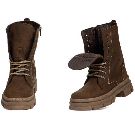 Damenstiefel 3366 Tuxon Braun