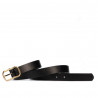 Damengürtel 24m biz schwarz