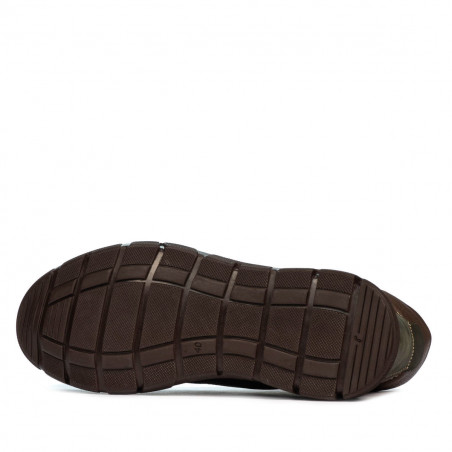 Herrenschuhe 4128 Tuxon Khaki kombiniert