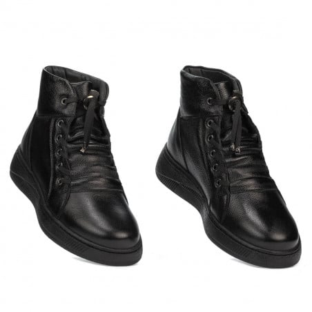 Jugendstiefel 4009 schwarz