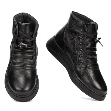 Jugendstiefel 4009 schwarz