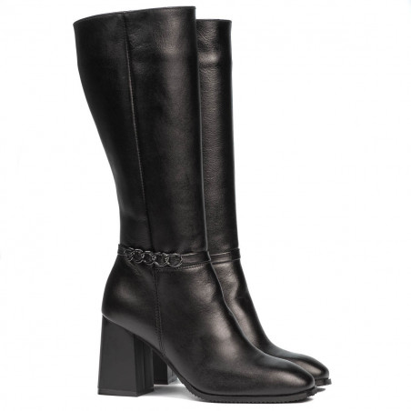 Damenstiefel 1187 schwarz