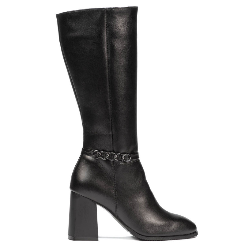 Damenstiefel 1187 schwarz
